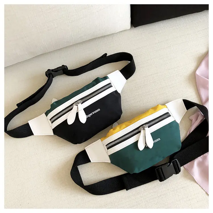 Multipurpose recyclable polyester waist tool bag a top ten printed pu bum bag ductile all-inclusive waist purse for gym