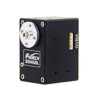 Moteur servo DC à engrenages en acier SM-45BL-C001 24V 45kg.cm RS485 Bus série sans balais pour articulation de robot, robot industriel et bras de robot