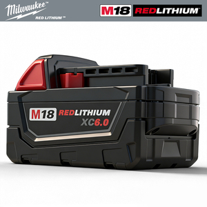 Outils de perçage sans fil RED Battery 18V 6.0Ah Batterie au lithium <span class=keywords><strong>M18</strong></span> Remplacement <span class=keywords><strong>Milwaukee</strong></span> 48-11-1850 48-11-1860 Batteries pour outils électriques - Product Image 3