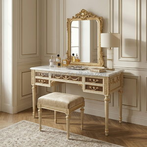 Set di Divani OEM Luigi XVI con Gambe Scanalate, Arredamento Neoclassico per Salotto, Hotel, Sala di Ricevimento, Progetto FF&E - Product Image 6