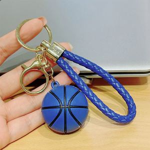 Porte-clés créatif modèle mini-ballon de basket, trophée de championnat pour fans de sport, pendentif souvenir, décoration automobile, cadeaux de collection - Product Image 6