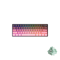 Akko MonsGeek FUN60 Pro 60% Wired Hall Effect Gaming Keyboard 8K Hz 0.01mm Rapid Trigger Hot Swappable ARGB for PC Esports