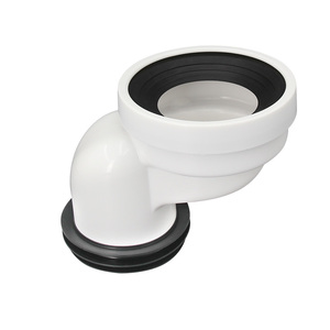 Connecteur de tube en PP Horing <span class=keywords><strong>pour</strong></span> cuvette de toilette <span class=keywords><strong>WC</strong></span> Tube de drainage Shifter Pipe Offset <span class=keywords><strong>Bride</strong></span> <span class=keywords><strong>pour</strong></span> salle de bain - Product Image 1