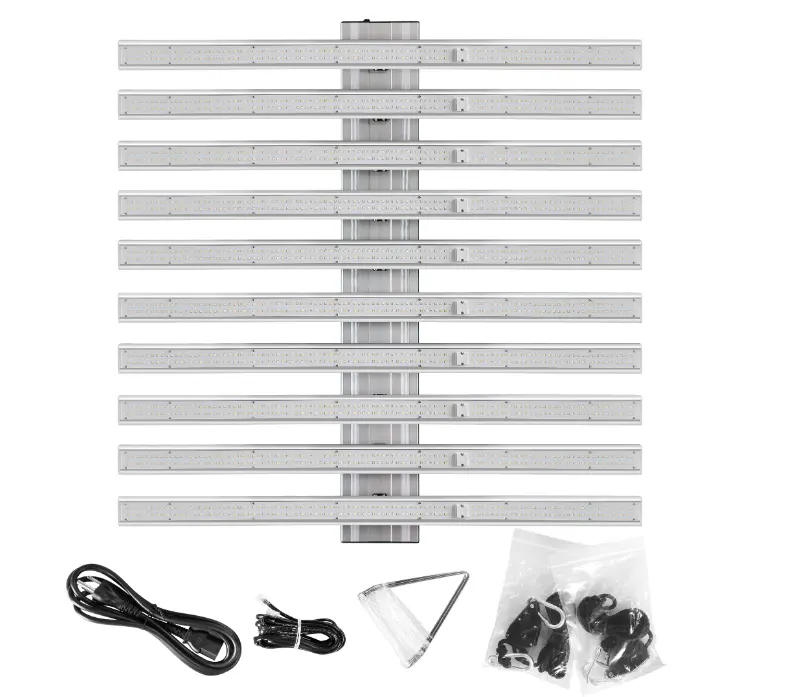 ONE-one Hydroponics Led Grow Lamp Detachable Waterproof 1000W 8 Bars Strip Led Grow Light Bar Uv Ir Low Cost