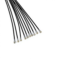 Kabel Perakitan Konektor H-R-S U.FL RF 1.13mm DC hingga 6 GHz, Kabel Koaksial Mikro 1.13 mm untuk Pencitraan Medis