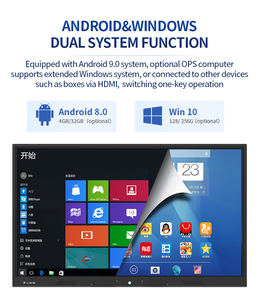 Bảng Thông Minh Di Động Điện Tử Cho Lớp Học Trưng Bày Văn Phòng Bảng Tương Tác 75 Inch Kèm Máy Chiếu - Product Image 5