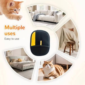Pet Hair Removal Glove 18x24 Polyester Round Comb For <b>Sofa</b> Bed Clothes Cat <b>Dog</b> Hair Cleaner - Product Image 1