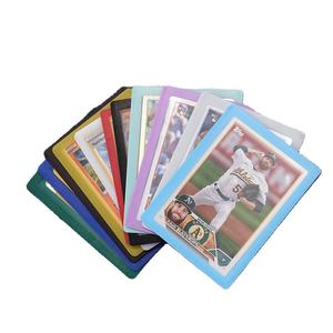 Wholesale Custom Durable Waterproof PP Material Color Border Trading <b>Card</b> Sleeves for <b>Cards</b> Storage - Product Image 1