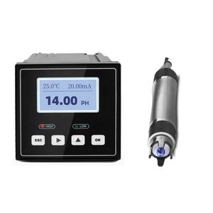 पीने का पानी उपचार क्लोरीन परीक्षक ऑनलाइन ऑर्म्प मीटर नियंत्रक 4-20 मा के साथ ph जांच मीटर इलेक्ट्रोड टीड सेंसर - Product Image 1