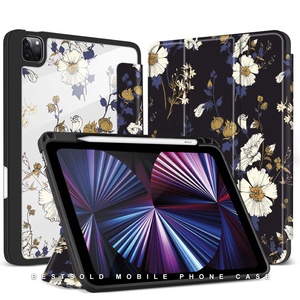 Custodia personalizzata con Design floreale per iPad <span class=keywords><strong>Pro</strong></span> 12.9 per <span class=keywords><strong>Tablet</strong></span> antiurto per iPad <span class=keywords><strong>Pro</strong></span> 11 e iPad Air 4 5 10.9 pollici <span class=keywords><strong>tablet</strong></span> - Product Image 5