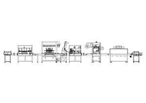 Máquina de llenado de salsa de pimienta con Función mezcladora, rellenador de materiales gruesos completamente automático - Product Image 6