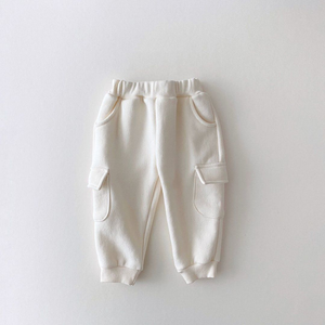 Venta al por mayor personalizado otoño primavera largo niños usan algodón niños Cargo Pantalones <span class=keywords><strong>Niño</strong></span> Pantalones Casuales - Product Image 3