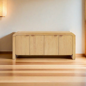 Fabrikpreis Modernes Luxus-Sideboard aus Massivholz Aufbewahrungsschrank für Wohnzimmer Heim Hotel Möbel - Product Image 1