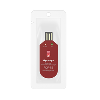 Registrador de Datos de Temperatura USB de Un Solo Uso, Informes en PDF y CSV, Conveniente, No Requiere Software ni Controladores, Registro de 25, 50, 99 Días, Cadena de Frío