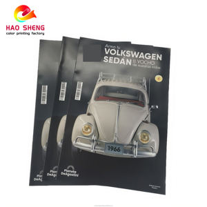 Impression de carton de livre manuel de publicité d'entreprise d'équitation de <span class=keywords><strong>montagne</strong></span> personnalisable de haute qualité avec la reliure de couture de selle - Product Image 1