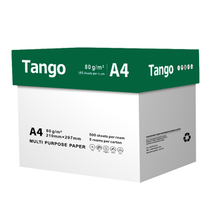 Tango A4 bianco copia carta 500 fogli 80 GSM materiale di legno per ufficio <span class=keywords><strong>stampa</strong></span> <span class=keywords><strong>e</strong></span> fotocopia - Product Image 1