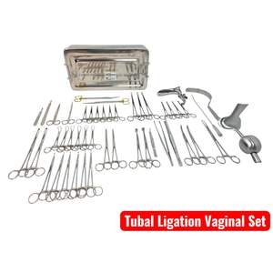 Juego de Instrumentos Quirúrgicos para Ligadura Tubal, Kit Completo de Esterilización Ginecológica, Manual Premium de Acero Inoxidable Reutilizable - Product Image 5