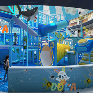 Proveedor de Proyectos Llave en Mano de Equipos de Juegos Comerciales para Interiores, Estructura de Juegos Comerciales, Trampolín, Ninja Warrior - Product Image 2