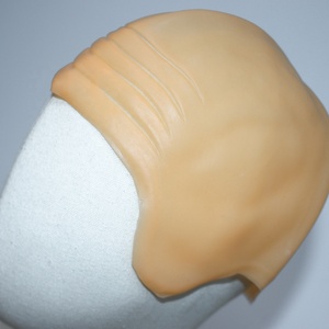 Pafu Gorro de Calvo de Silicona y Látex, Grueso, Beige Claro, <span class=keywords><strong>para</strong></span> Disfraces, <span class=keywords><strong>Carnaval</strong></span>, Halloween, Cosplay y Accesorios de Maquillaje - Product Image 6