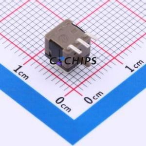 PS-5824DHB-3PNA Push Button Switch Switch Single Pole Double Throw No Lock Rectangle Plunger 50mA - Product Image 2