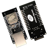 Módulo IC WT32-ETH01 ESP32, Módulo de Puerta de Enlace Ethernet Integrado TCP/IP, Módulo Wifi ESP32, Placa de Desarrollo Ethernet ESP32 para Puerta de Enlace IoT