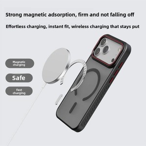 Coques de téléphone magnétiques de haute qualité <span class=keywords><strong>pour</strong></span> <span class=keywords><strong>iPhone</strong></span> 17 16 15 14 <span class=keywords><strong>13</strong></span> Pro Max, protection antichoc, dos givré, <span class=keywords><strong>coque</strong></span> semi-<span class=keywords><strong>transparente</strong></span> - Product Image 4