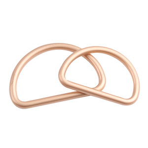The Second Button Metal D Ring Buckle Alloy Semi Circular Belt Hardware Classic Simple Design Durable For Belts - Product Image 1