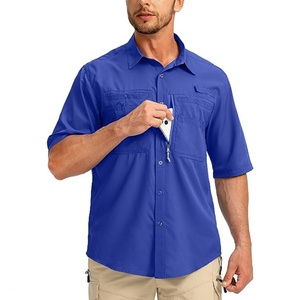 Camisa con Botones y Logotipo Personalizado, Protección Solar UPF50, Camisa de Pesca para Hombre de Secado Rápido, Cómoda y Transpirable - Product Image 4