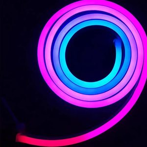 ไฟนีออน LED RGB แบบ Dual Power 12V USB และ 24V DC สำหรับรถยนต์ แล็ปท็อป พาวเวอร์แบงค์ ตกแต่งโต๊ะทำงาน แคมป์ปิ้งกลางแจ้ง - Product Image 2