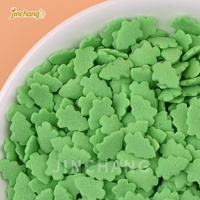 Sprinkles de sucre de Noël pour décorations de pâtisserie Halal Adore Decor Couleurs et tailles personnalisées Forme solide Sac de stockage sec