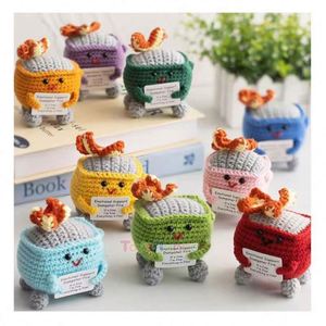 ของเล่นถักโครเชต์รูปโคอาล่า ทำมือ 100% ยี่ห้อ Toysrunner  งานฝีมือสร้างสรรค์  ไส้ใยฝ้าย PP  บุตาข่าย  ได้รับการรับรองมาตรฐาน CE  ปรับแต่งได้ - Product Image 2