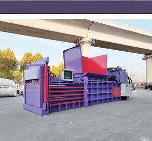 Prensa de Cartón Semiautomática Industrial, Prensa Hidráulica Horizontal para Papel y Botellas de Plástico - Product Image 6