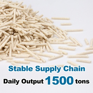 High Quality Natural Tofu Cat Litter Eco Friendly Biodegradable Soy Cat Litter Dust Free Clumping OEM Supply - Product Image 1