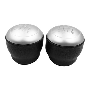 ปุ่มปรับเกียร์รถยนต์สำหรับ Hyundai Kia หนังสีดำ K3ดีไซน์ตามหลักสรีรศาสตร์ - Product Image 1