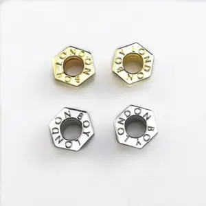 Metal eyelet Factory High Quality Custom Shape Brass Eyelet Grommet For Bags Garment Jackets And Shoes other garment accessories