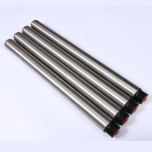 PVC làm biếng Con lăn Polyurethane tráng băng tải con lăn băng tải con lăn với rãnh - Product Image 2