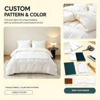 Parure de lit de luxe 100 % coton brodé 300 fils/cm², drap-housse et taies d'oreiller en tissu tissé, 4 pièces, taille Queen