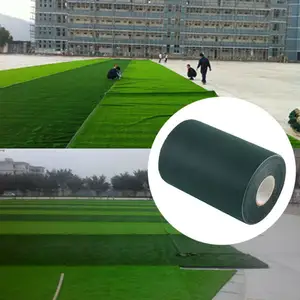 المصنع مباشرة بيع عينة مجانية من العشب الاصطناعي شريط الاغلاق نجيلة صناعية الانضمام إلى الحديقة الشريط