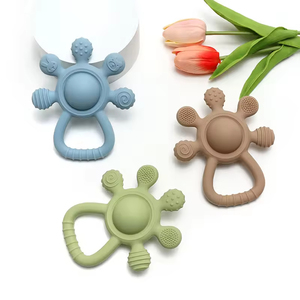 Jouets <span class=keywords><strong>de</strong></span> <span class=keywords><strong>dentition</strong></span> pour bébé, anneaux <span class=keywords><strong>de</strong></span> <span class=keywords><strong>dentition</strong></span> en silicone sans BPA, jouet sensoriel à mâcher, <span class=keywords><strong>anneau</strong></span> <span class=keywords><strong>de</strong></span> <span class=keywords><strong>dentition</strong></span> sûr pour bébés, jouets éducatifs pour nourrissons, hochet pour bébé - Product Image 3