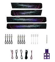 Kit d'éclairage ambiant dynamique pour l'intérieur de la voiture, style grille, symphonie arc-en-ciel, 64 couleurs, pour Hyundai Santa Fe (2024-2026)