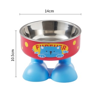 Comedero Elevado para Gatos con Protección para el Cuello - Antideslizante de Acero Inoxidable al por Mayor - Product Image 4