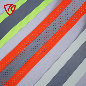Striscia di materiale riflettente ad alta visibilità EN20471 100% nastro di avvertimento di alta lucentezza in cotone 100% aramide - Product Image 4