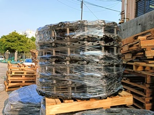 Cadena de oruga de repuesto para excavadora Kato <span class=keywords><strong>HD1430</strong></span> 58751000140, Eslabón de oruga para excavadora 587-51000140, Tren de rodaje para excavadora - Product Image 6