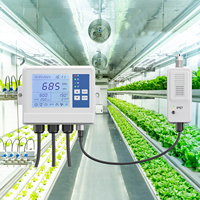 Tuya 스마트 CO2 온습도 측정 컨트롤러 IP67 버섯 재배용 10000ppm 3in1 센서