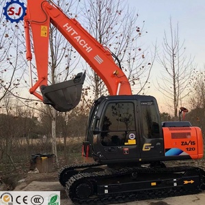 Excavadora de cadenas Hitachi ZX120 usada, equipo pesado de alto rendimiento de 12 toneladas, lista para exportar - Product Image 6
