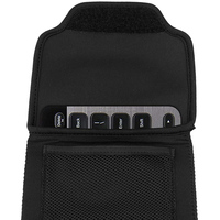 Sarung Keyboard pelindung hitam, lengan Keyboard Neoprene kapasitas besar dengan saku Mouse aman