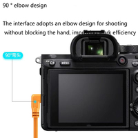 Cable de cámara USB C a tipo C 5m 10m para Cannon EOS R RP SONY A7m3 R3 A7R4 Cámara de línea de disparo atada a la computadora