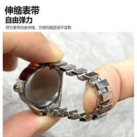Montres à quartz de luxe taille unique pour hommes et femmes, montre-bague de couple, montre à la mode pour femmes, Relojes
