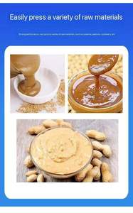 Máquina eléctrica comercial para hacer mermelada de frutas y pasta de tomate para nueces, cacao, salsa de sésamo, molienda y fabricación de mantequilla de maní - Product Image 4