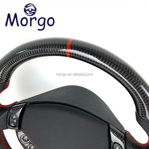 Accesorios para Autos <span class=keywords><strong>Maserati</strong></span> Grancabrio Granturismo <span class=keywords><strong>Gran</strong></span> Turismo <span class=keywords><strong>Gran</strong></span> Cabrio Quattroporte GT GC GTS Volante de Fibra de Carbono - Product Image 2
